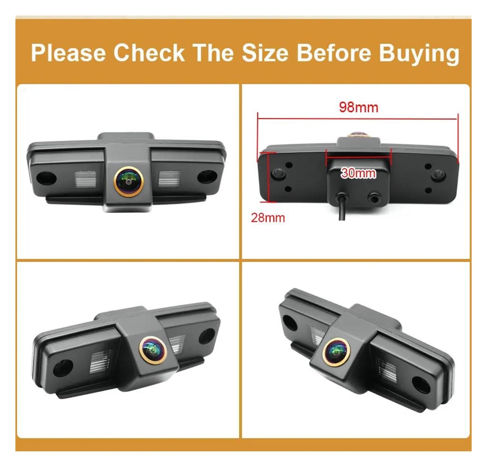 Cámara Visión Trasera Vehículo para Subaru para Forester SG SH 2003-2013 para Impreza para MK3 para WRX para Sedan para Outback Cámara De Marcha Atrás para Coche