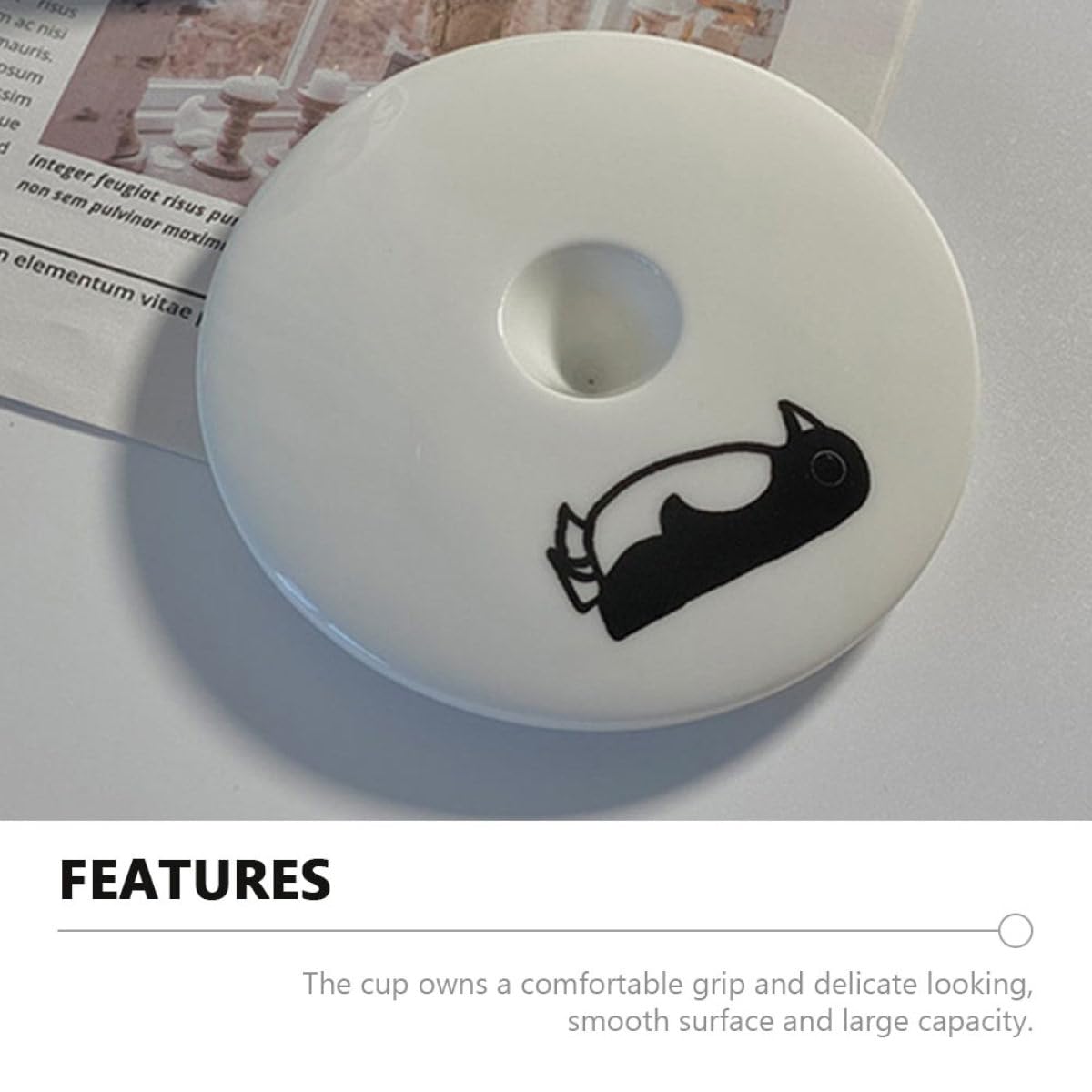 Gatuida 1 Juego de Taza de Café con Platillo y Taza de Té Tarde Inglesa Estilo Original y Delicado