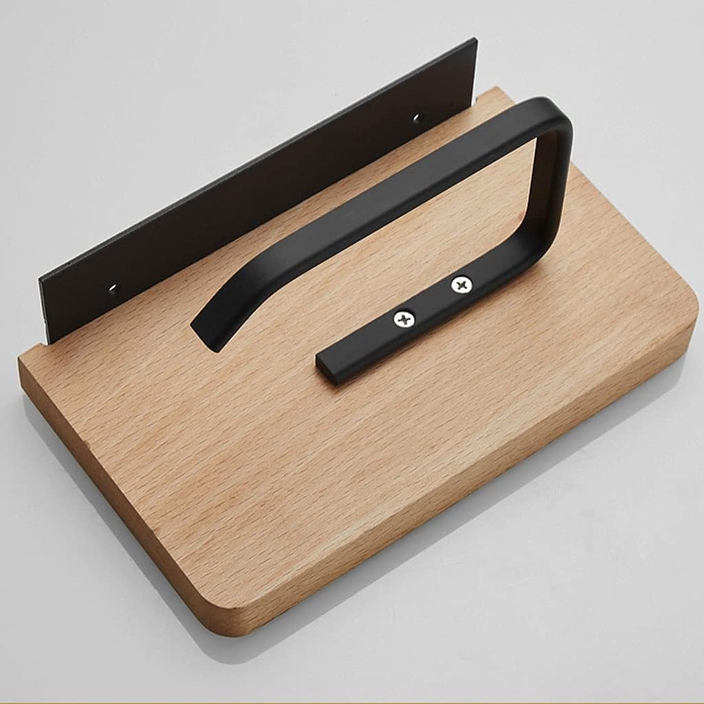 Toilet Paper Holder Toilet Paper Holder Wall Mounted Roll with Shelf, Tissue Dispenser Bathroom Holders for Bathroom