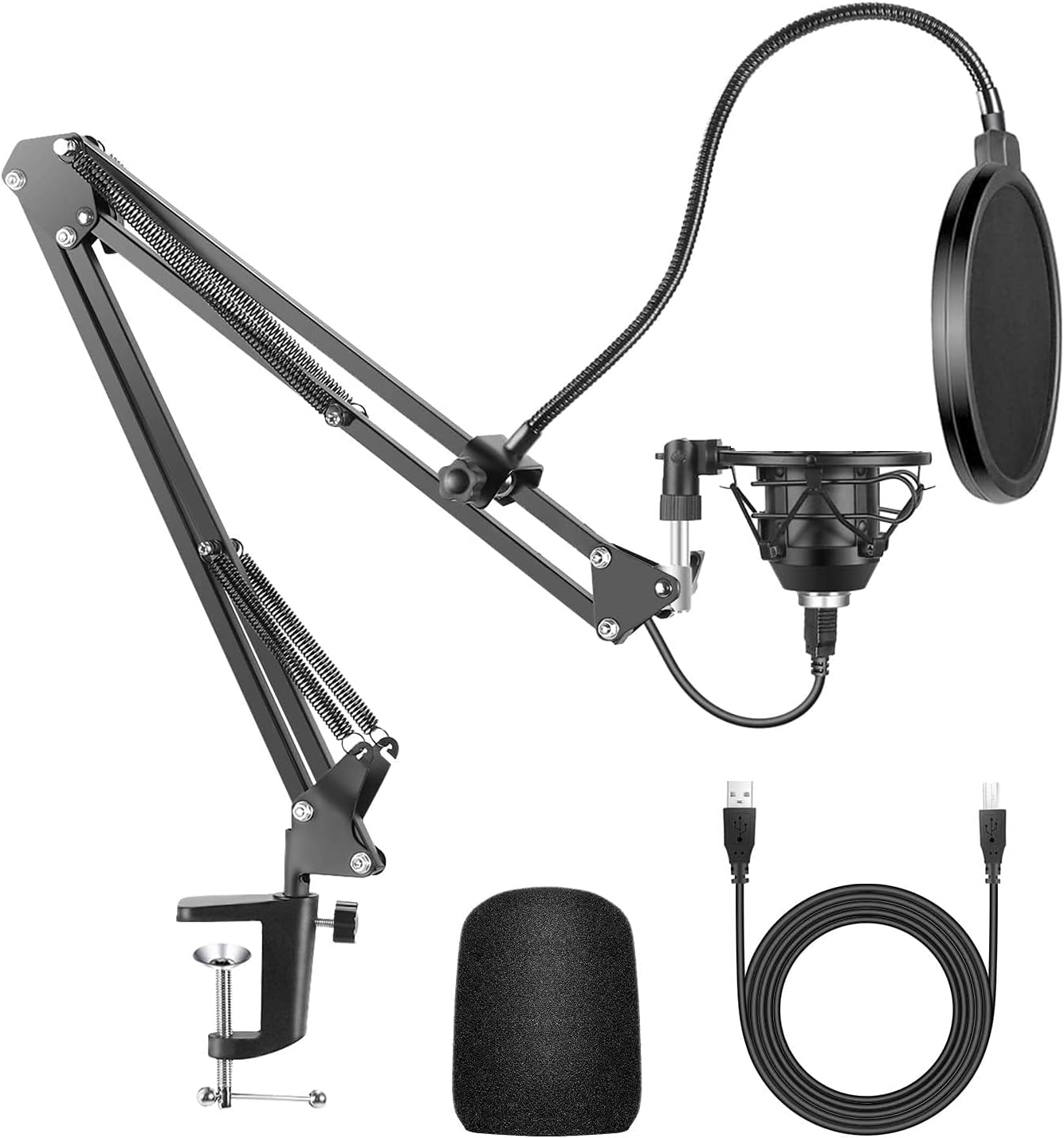 PI.COOl Semi-Professional Condenser Microphone with Tripod