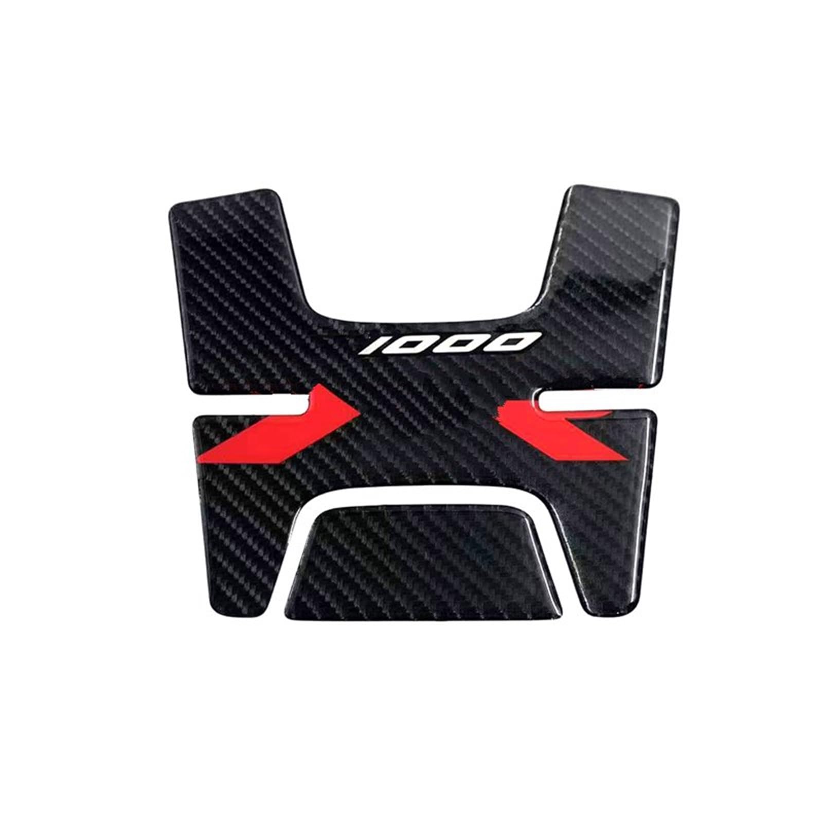 Protège-réservoir moto S1000XR anti-rayures en résine aspect carbone