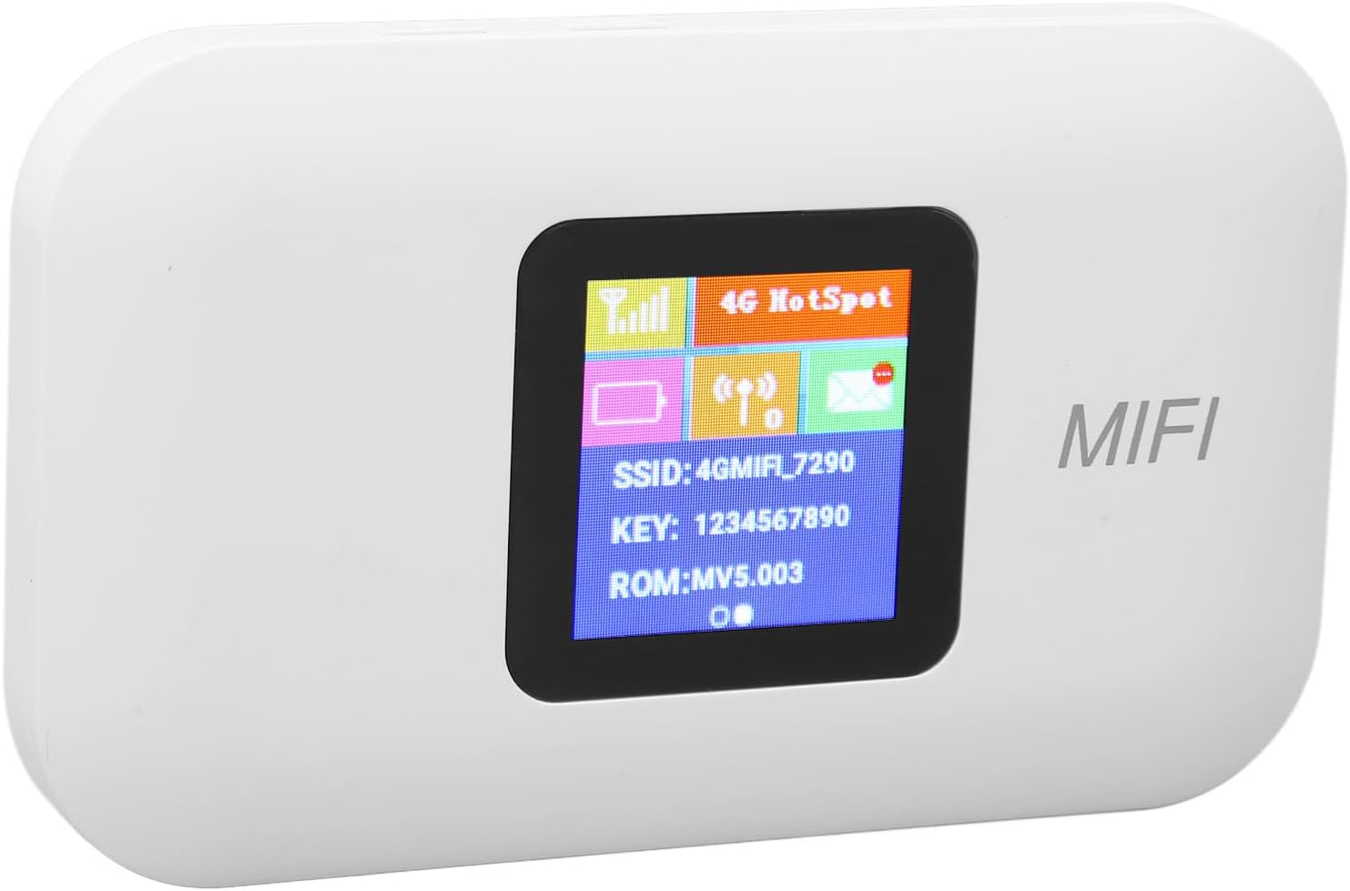 Mobile Hotspot Device, 150Mbps Support 10 Users 4G LTE Portable Router with SIM Card