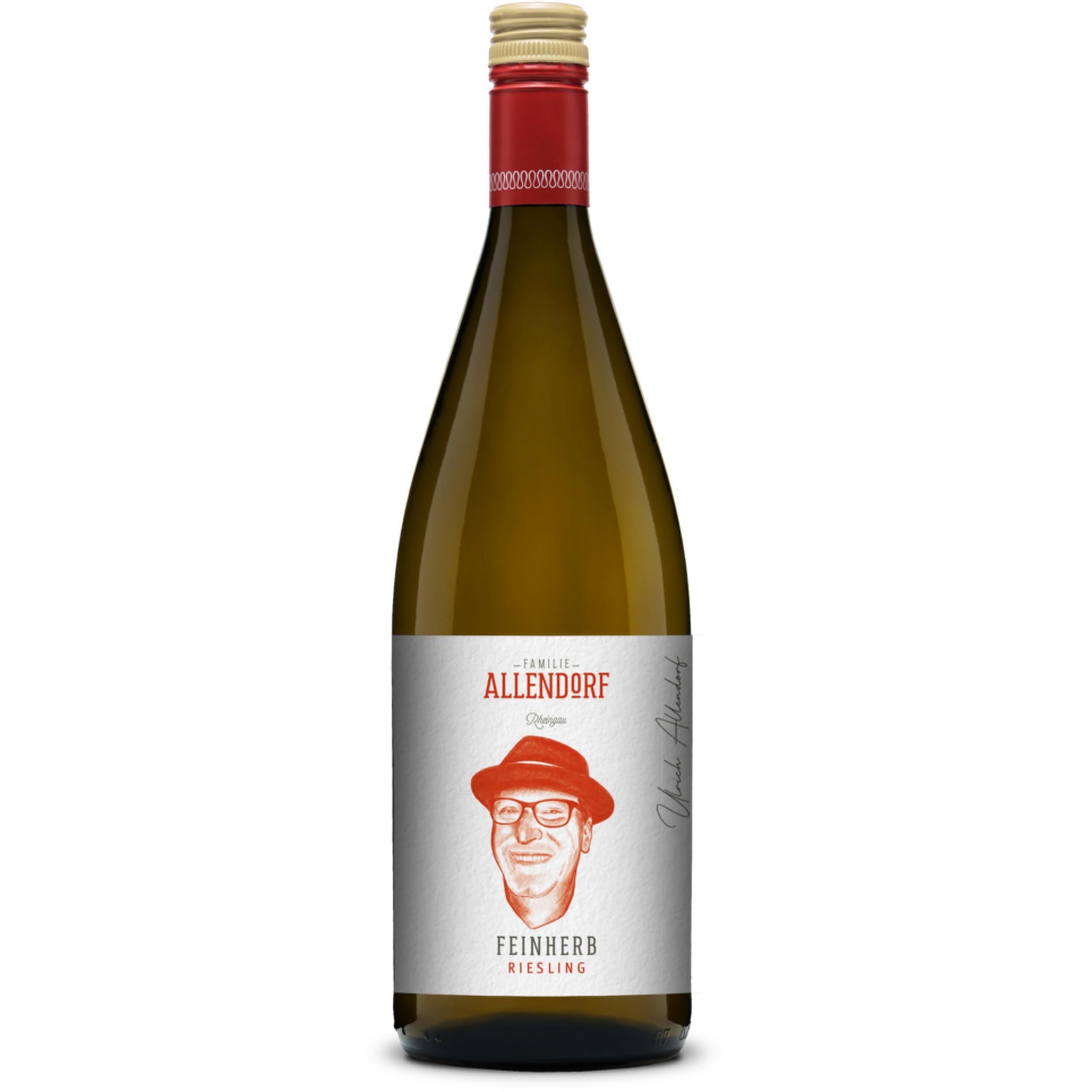 Familie Allendorf Riesling Halbtrocken Weisswein Weiss Deutschland inkl. FeinWert E-Book (12 x 1 l)