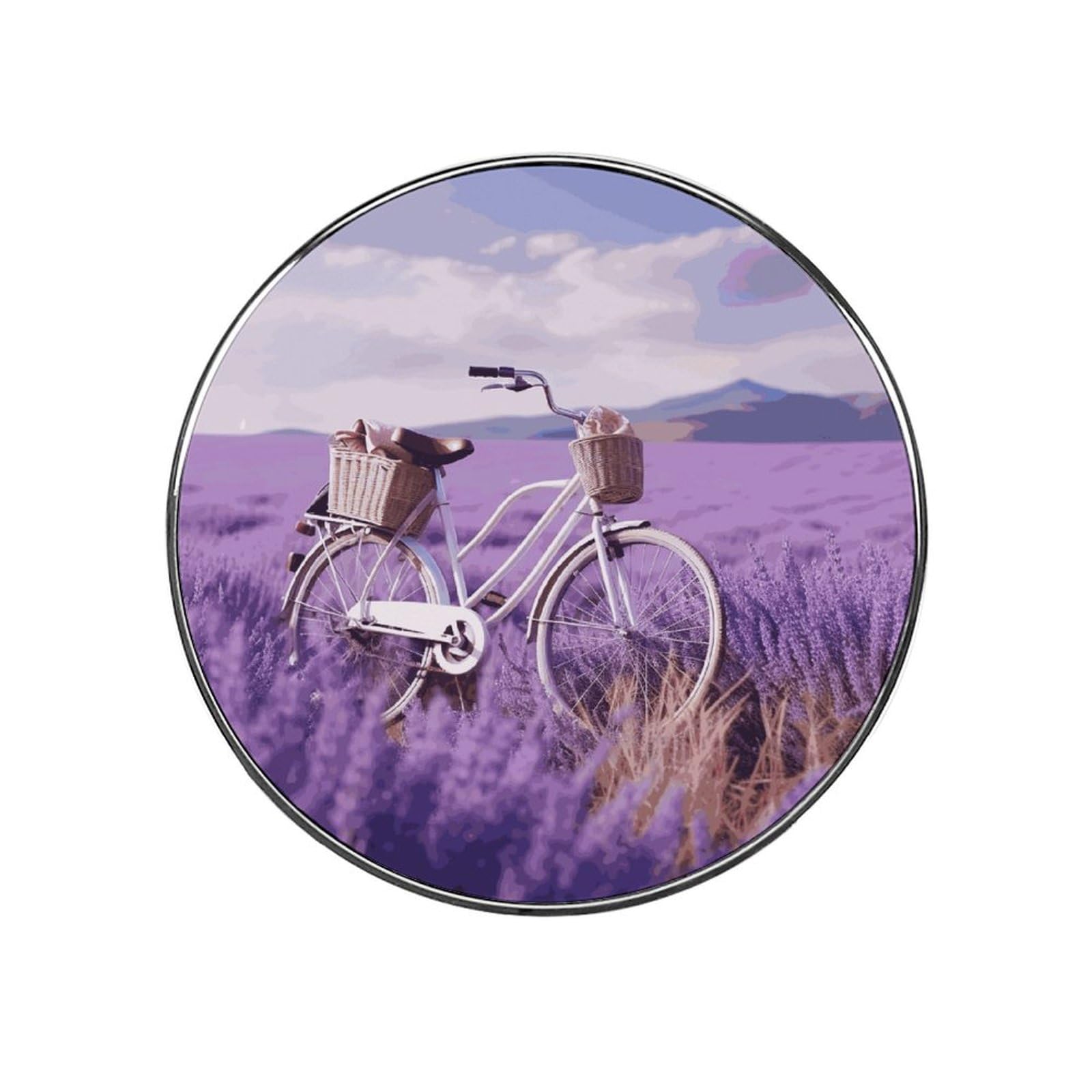 Aimants de réfrigérateur puissants vélo de terrain lavande une idée cadeau utile cuisine