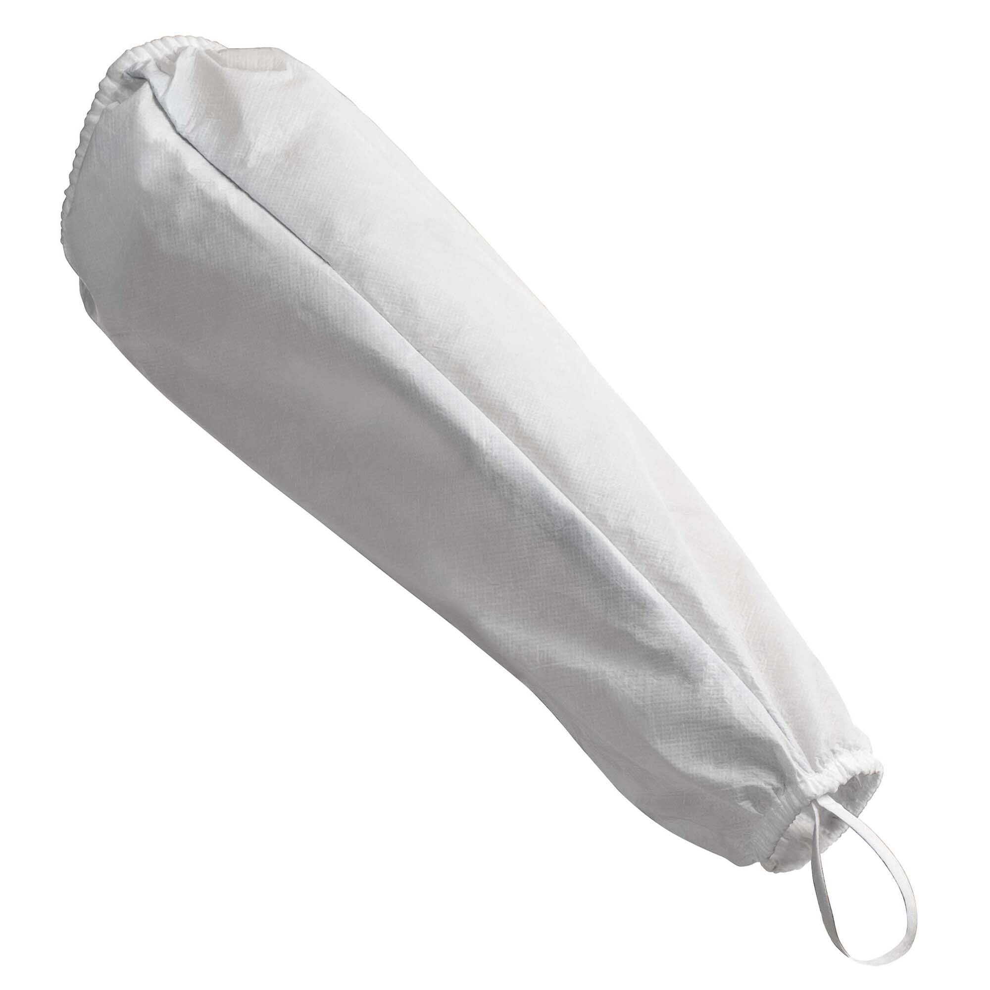 Kimtech Pure A4 Cleanroom Sleeve Protectors with Thumb Loops (49815), 18” Long, Cleanroom Bulk Packaged, Double Bag, Universal Size, White, 200 / Case, 4 Bags, 50 / Bag