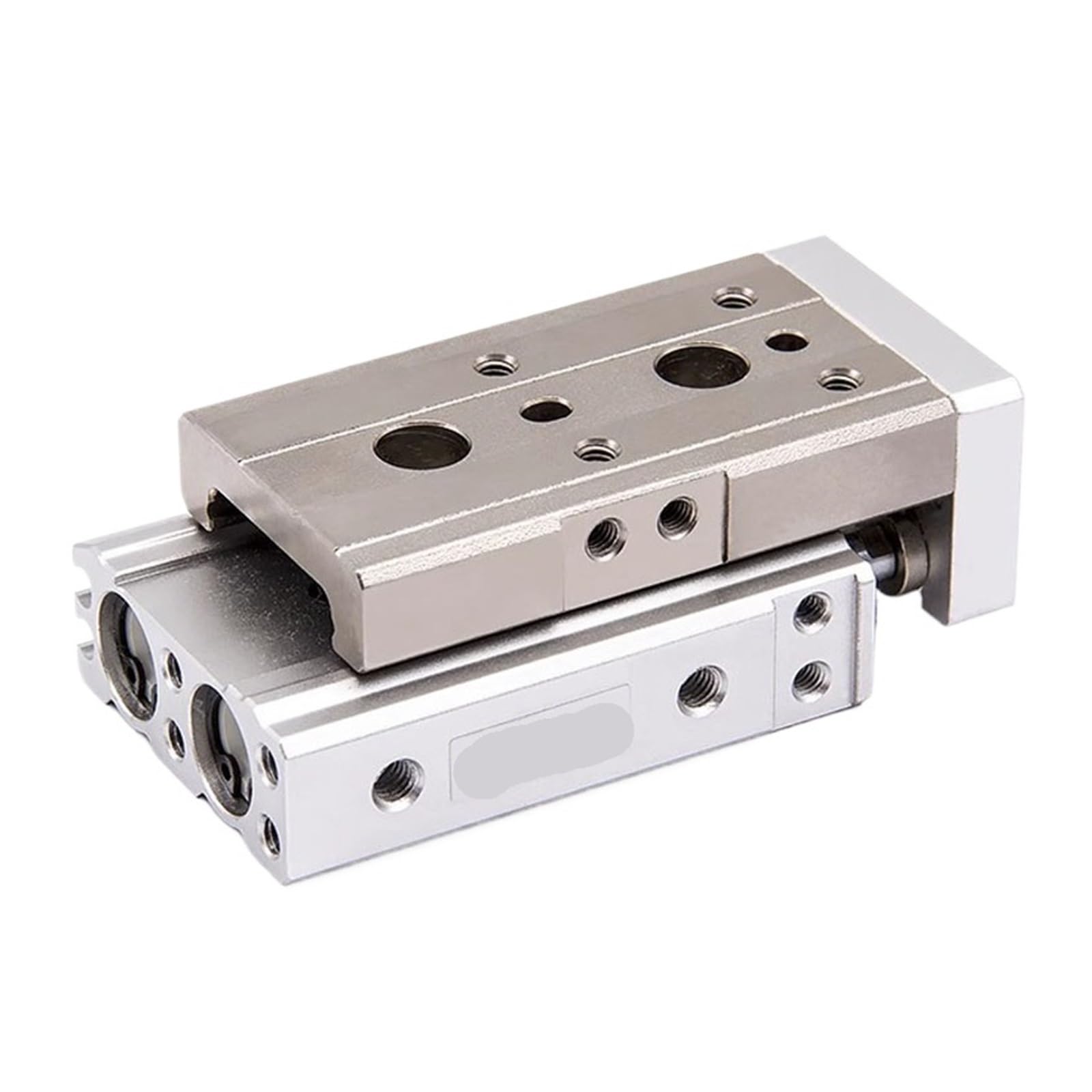 Table pneumatique MXQ16 guidage rigide double tige pour positionnement de précision