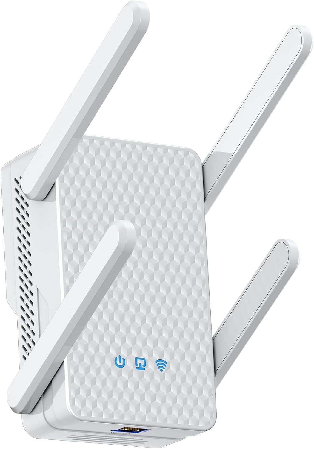 2025 WiFi 6 Extender Signal Booster for Home, AX3000 Internet Extender WiFi Booster Long Range up to 12000 Sq.ft, Dual Band WiFi Repeater Wireless Amplifier with Ethernet Port, 1-Tap Setup, Onemesh