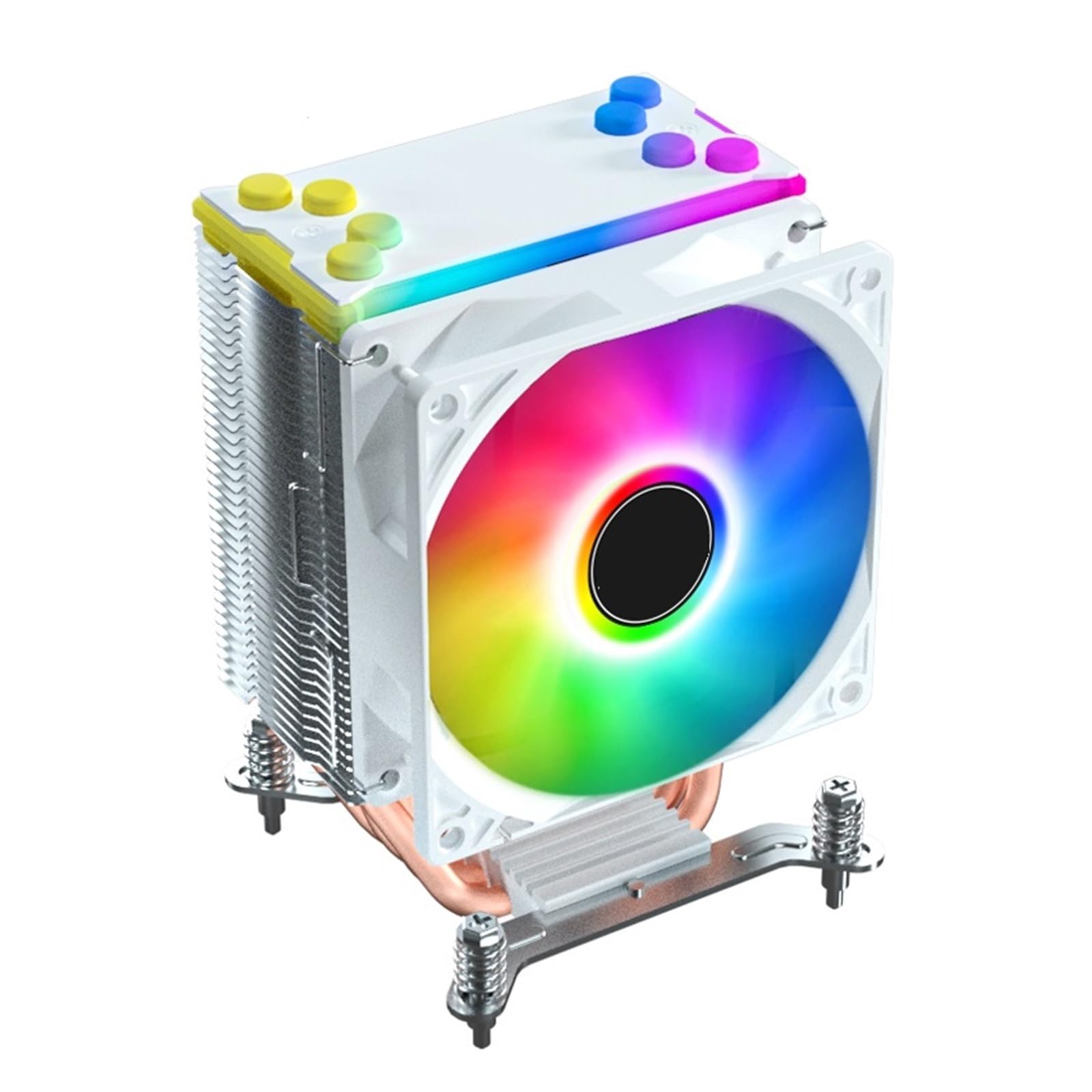 Ventilateur PC silencieux 90mm PWM pour un espace de travail calme et un setup RGB