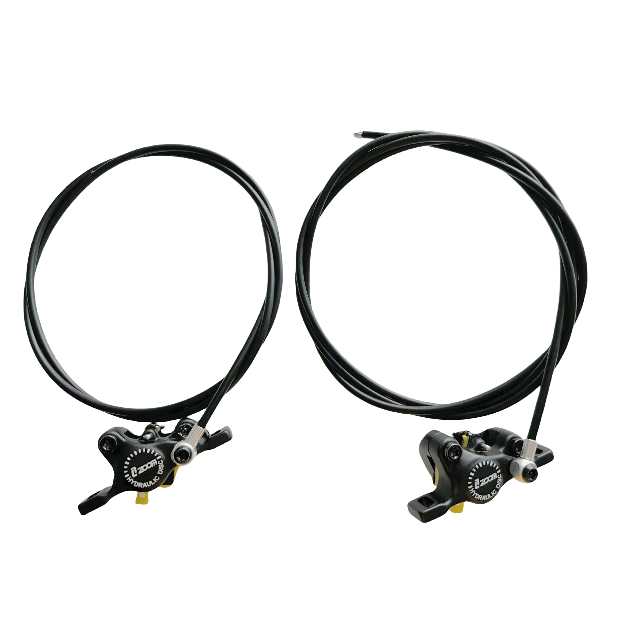Kit de frein hydraulique pour scooter électrique, poignées de frein à huile et câbles