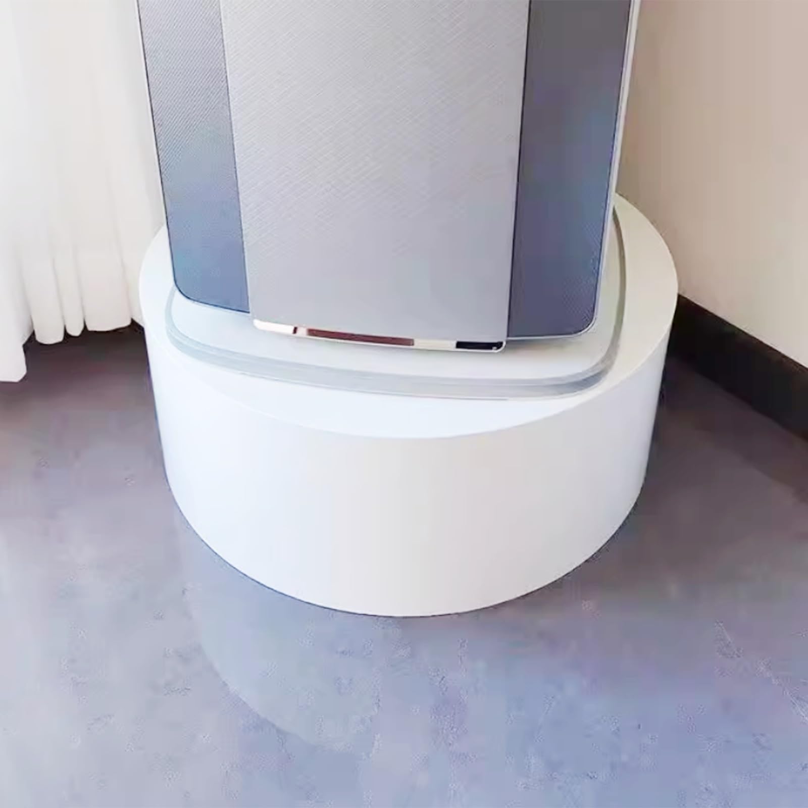 Support sur Pied pour boutiques de Mariage et magasins de vêtements, rehausseur de Socle cylindrique, Plateforme d'exposition Durable pour climatiseur