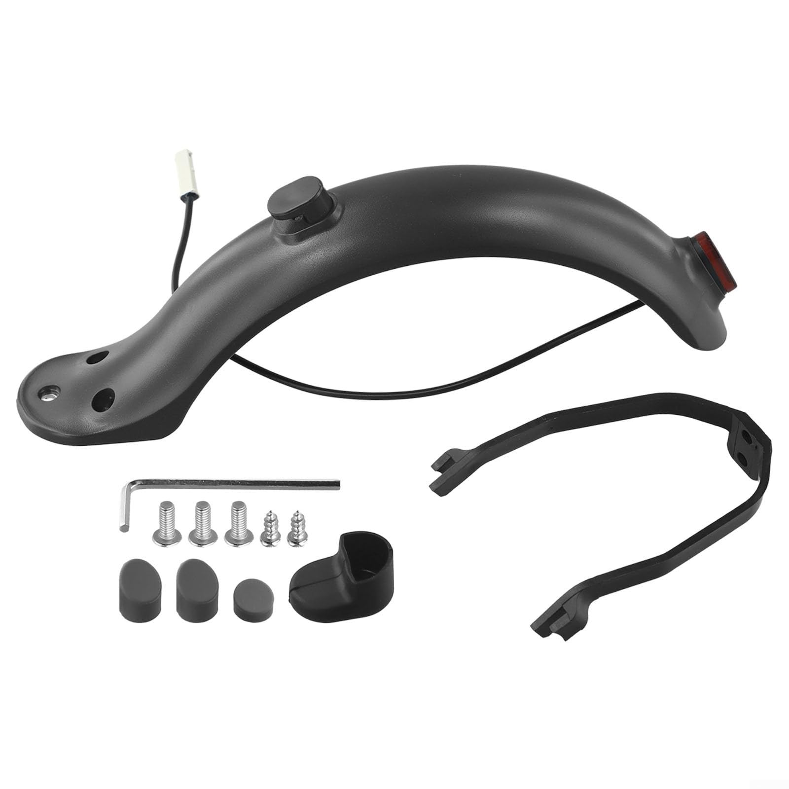 Set di ricambio per parafango scooter elettrico, con fanale posteriore per Xiaomi per M365, ad alta densità per kit parafango