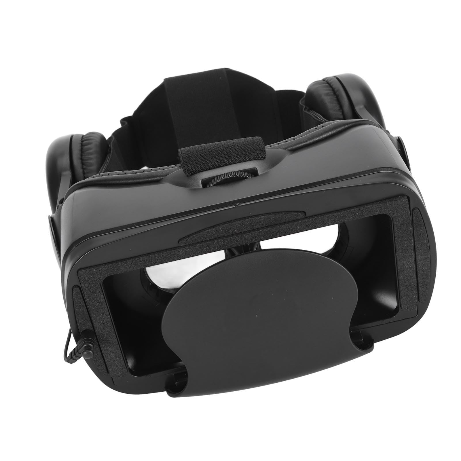 Casque de réalité virtuelle, Grand Angle de Vue réglable, Anti-lumière Bleue, Haut-Parleur, Lunettes VR pour Regarder des Films, Jouer avec Un Smartphone de 5 à 7 Pouces