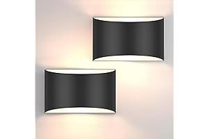 FOLKSMATE Modern LED Living Room Wall Sconce