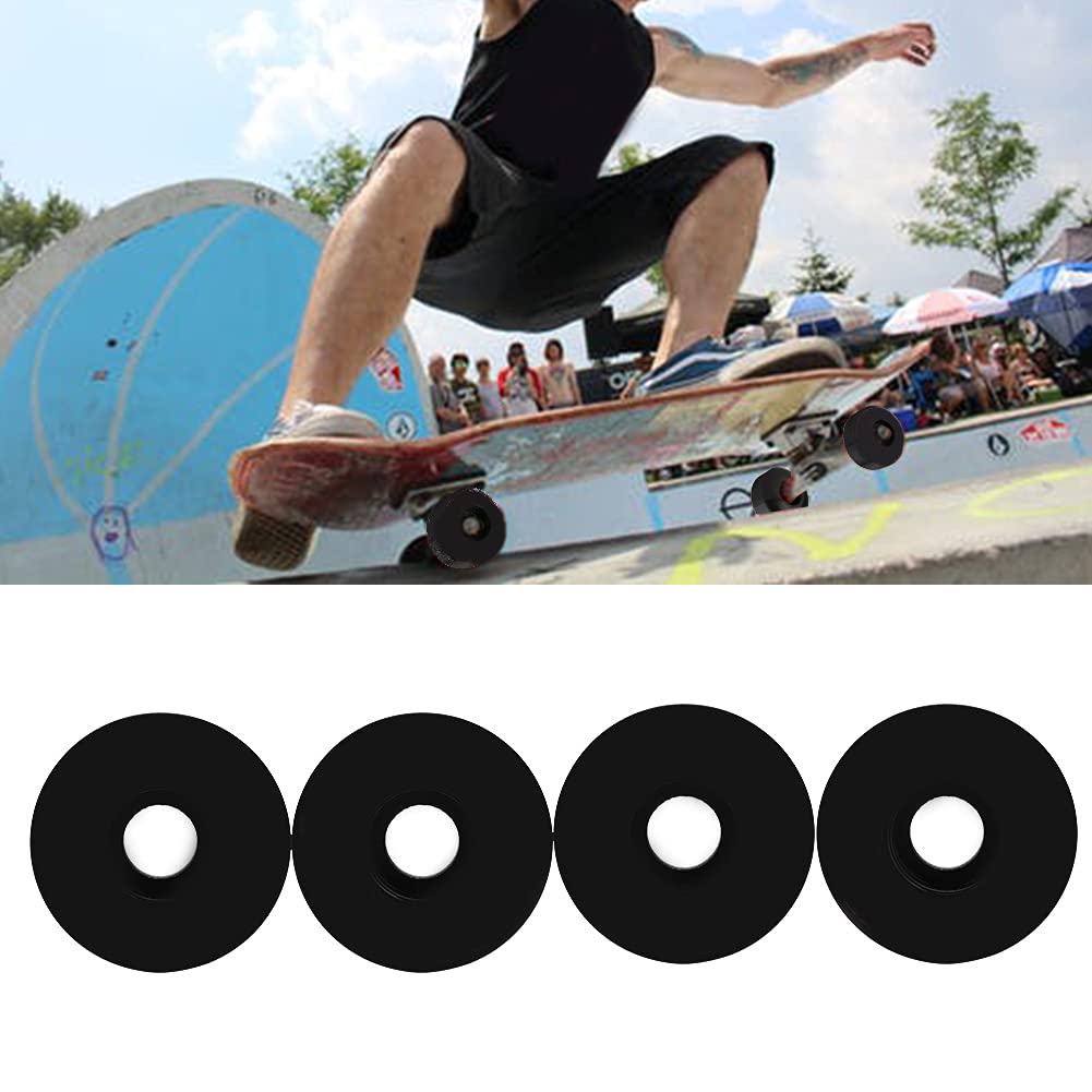 QANYEGN Skateboard Wheel, High Strength Skateboard Wheels, PU Hub Skateboard Wheel with Skull Pattern for Marble Asphalt Road