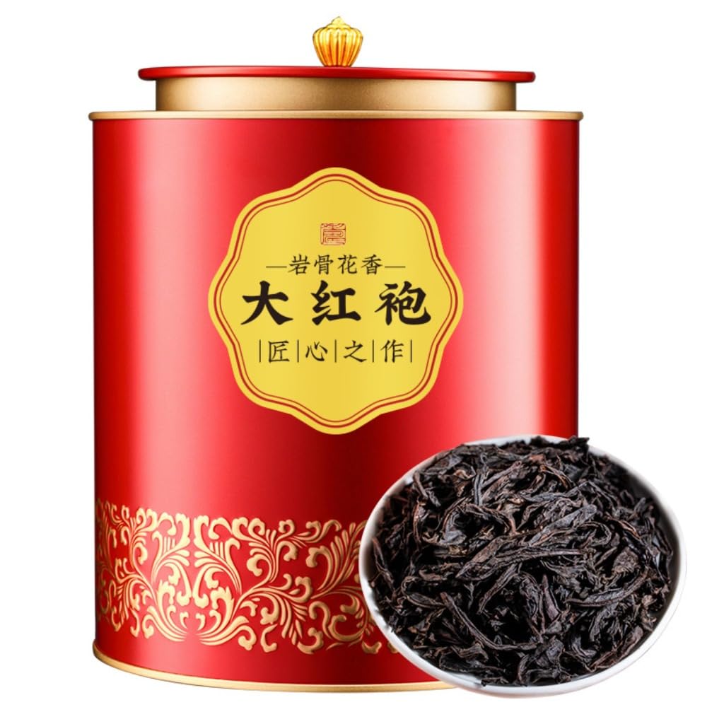 HQZMCTE Rico Aroma Da Hong Pao Té -Gran Túnica Roja 250g- Premium FujianWuyi Oolong Té