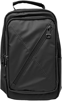 Nupouch Explorer Crossbody Sling Bag: Convertible Sling Daypack to Backpack, Water Resistant Travel Sling w/Multiple Pockets