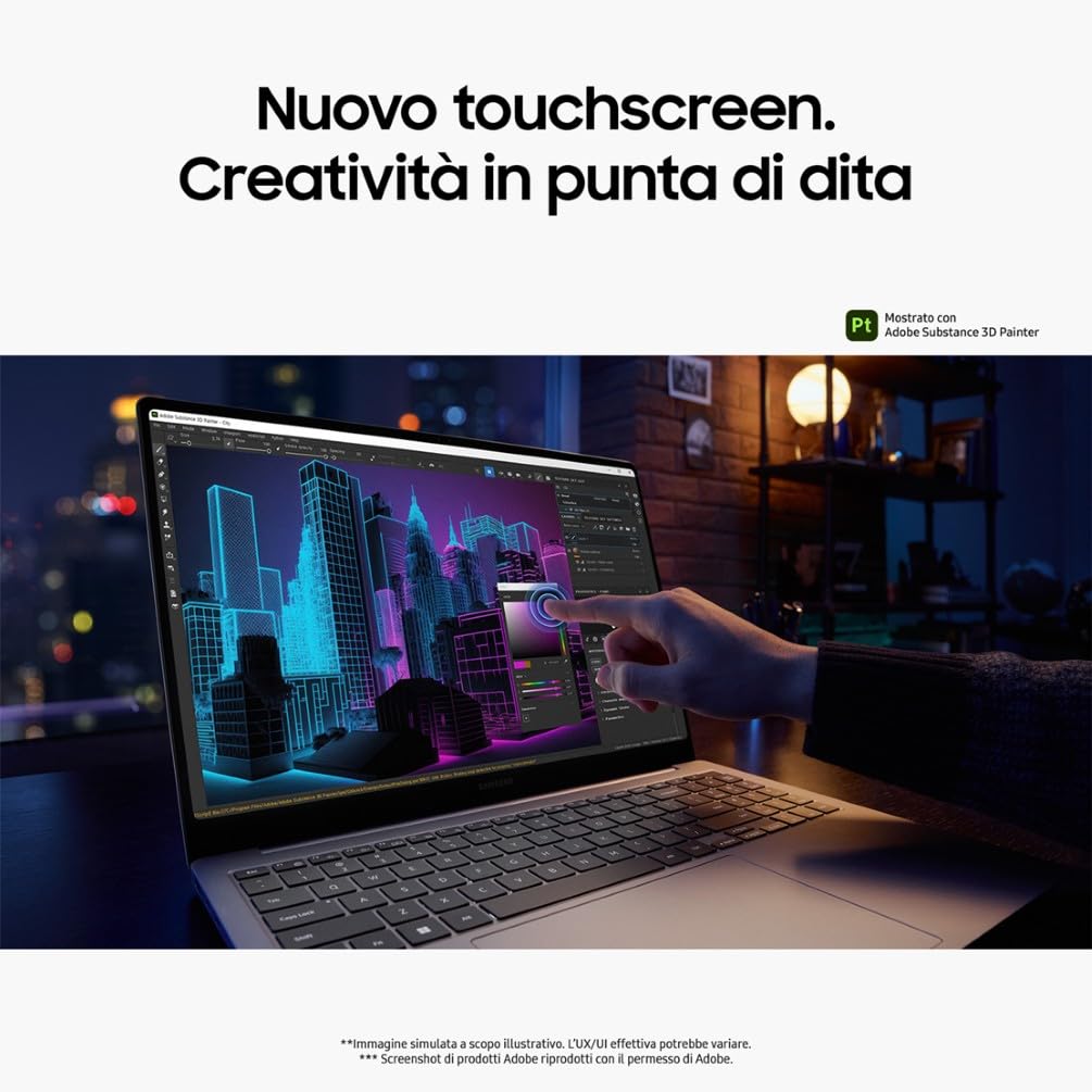 Samsung Galaxy Book4 Ultra, Intel® Core™ Ultra 9 Processor, 32GB RAM, 1TB, Laptop 16" Dynamic AMOLED 2X touch, Windows 11 Home, Moonstone Gray