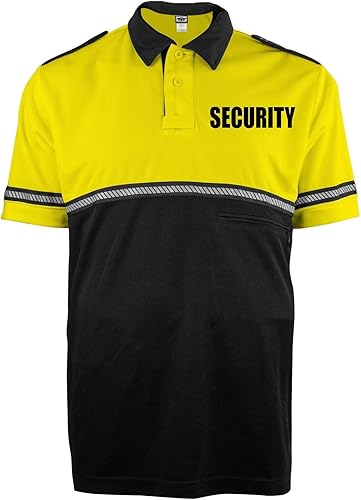 First Class Camiseta Bike Patrol con rayas reflectantes - Camisa de alta visibilidad