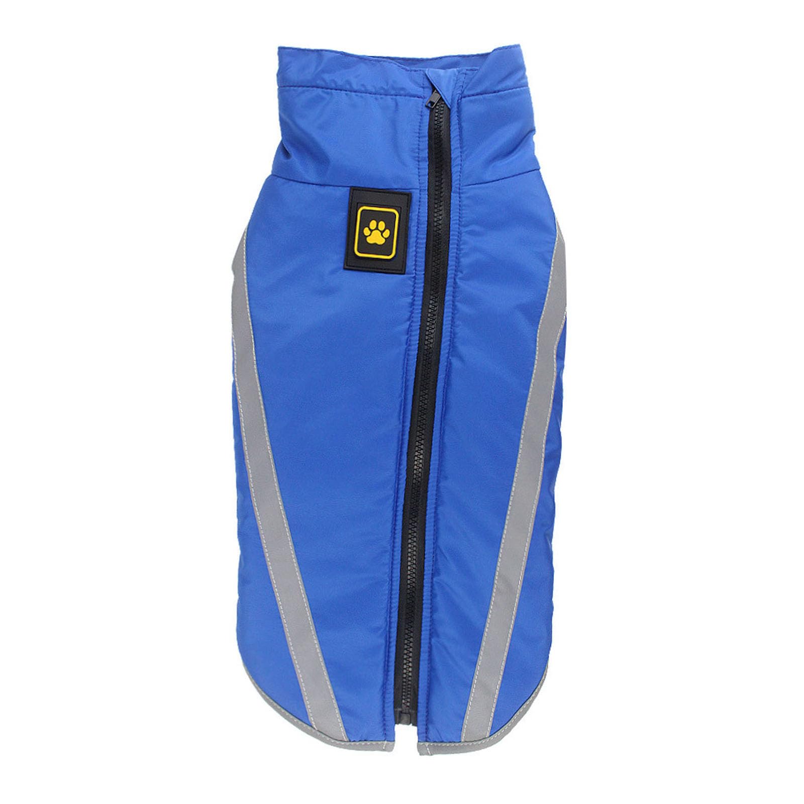 Gilet d'hiver réfléchissant pour chien manteau chaud coupe-vent pour balades nocturnes en automne