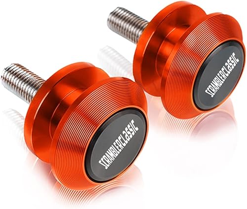 WAGLOS 8MM Motorcycle Swingarm Spools Stand Screws Slider for Ducati SCRAMBLERCLASSIC Scrambler Classic 2015 2016 2017 2018 2019-2021 Anti-Fall