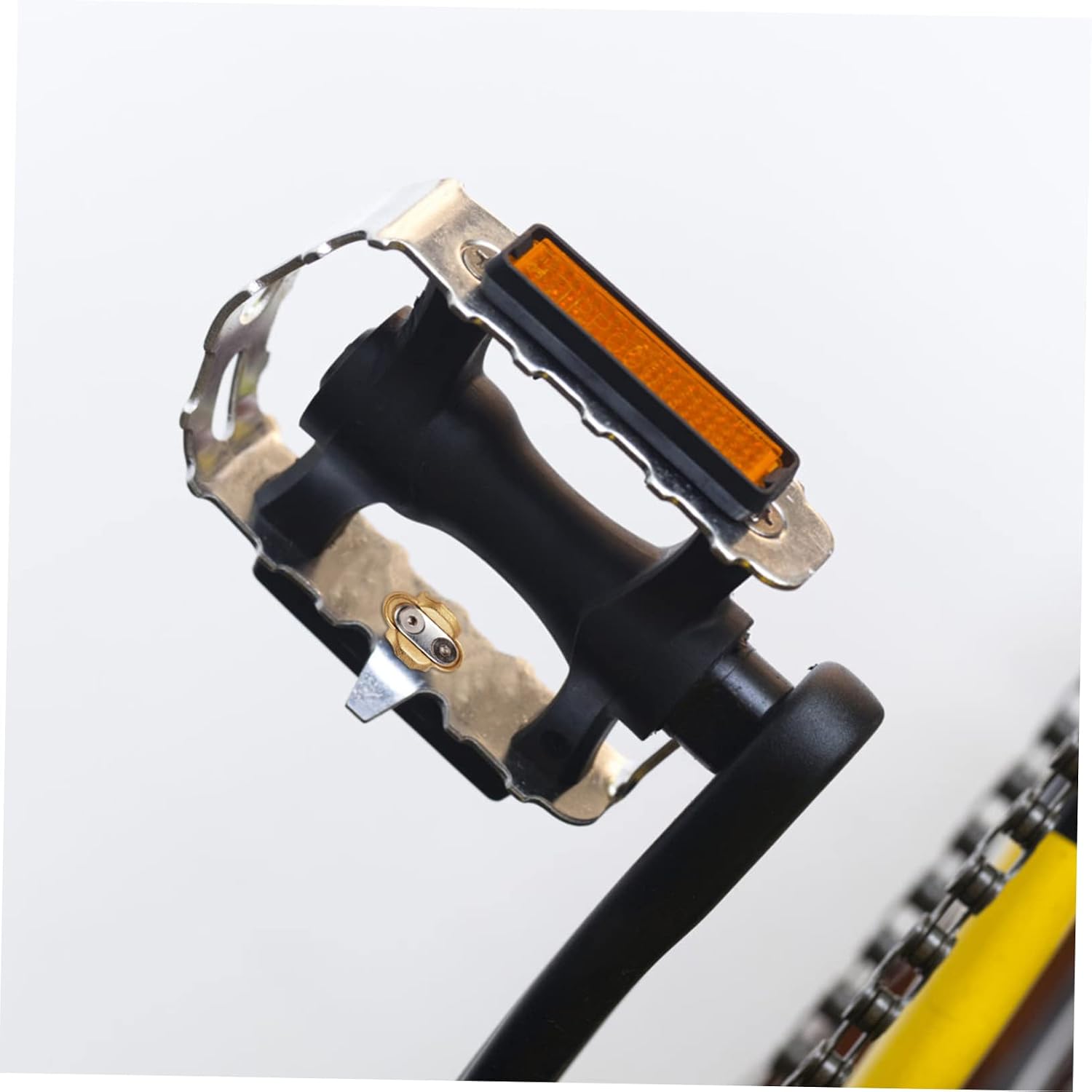 1set Self-Locking Multi-Directional Release Cleats for Cycling Material Replacement for Road and Mountain Bike Shoes Compatible and Look Systems