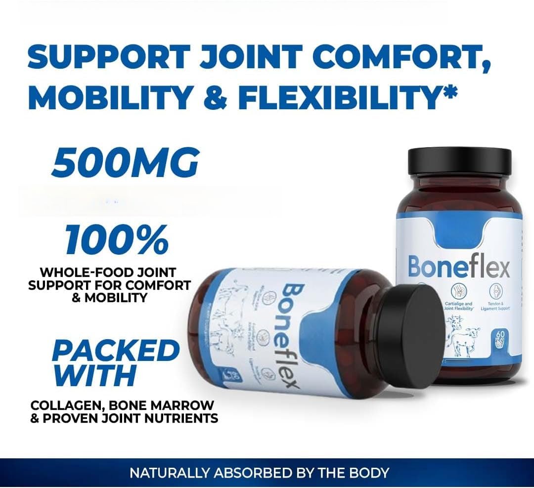 Bone-flex, ayuda a la estabilidad y flexibilidad del cartílago,2 piezas