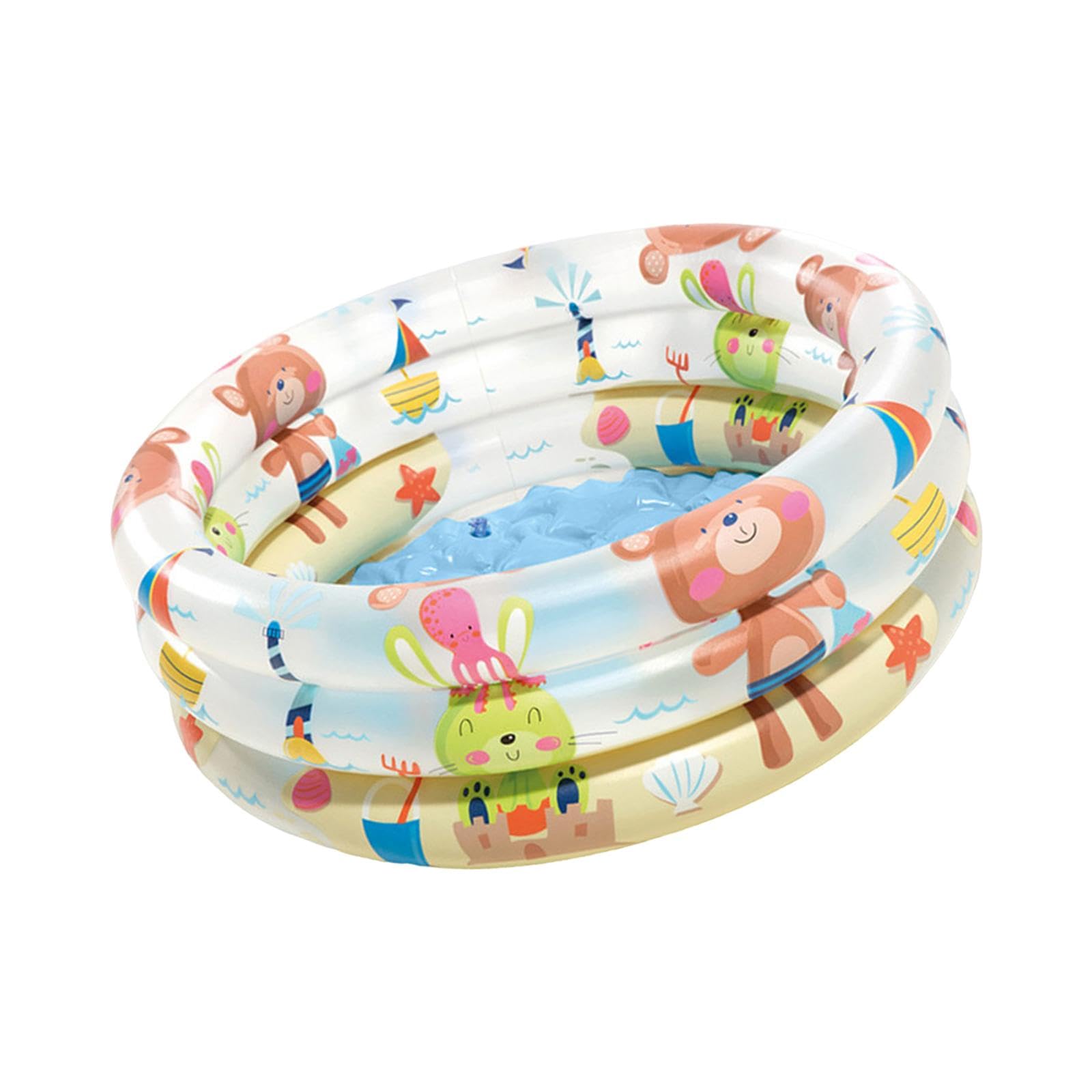 Inflatable Pool for Kids Round Child Paddling Pool for Beach Outdoor Yard | Home & Garden | Yard, Garden & Outdoor Living | Pools & Spas | Swimming Pools | Inflatable & Kid Pools-picture-10