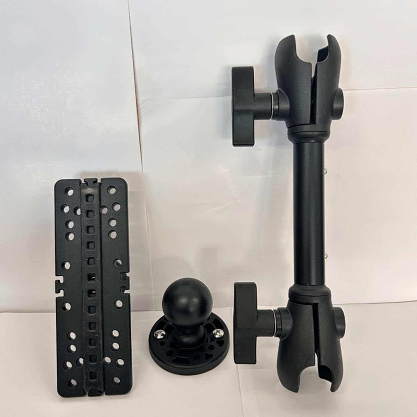 Oshhni Support pour Sondeur de Pêche, Support pour Écran de Sondeur de Bateau, Rotation 360°, Base Ronde en Nylon Résistant, Fixation par Vis, pour Usage Marin, Kayak et Pêche