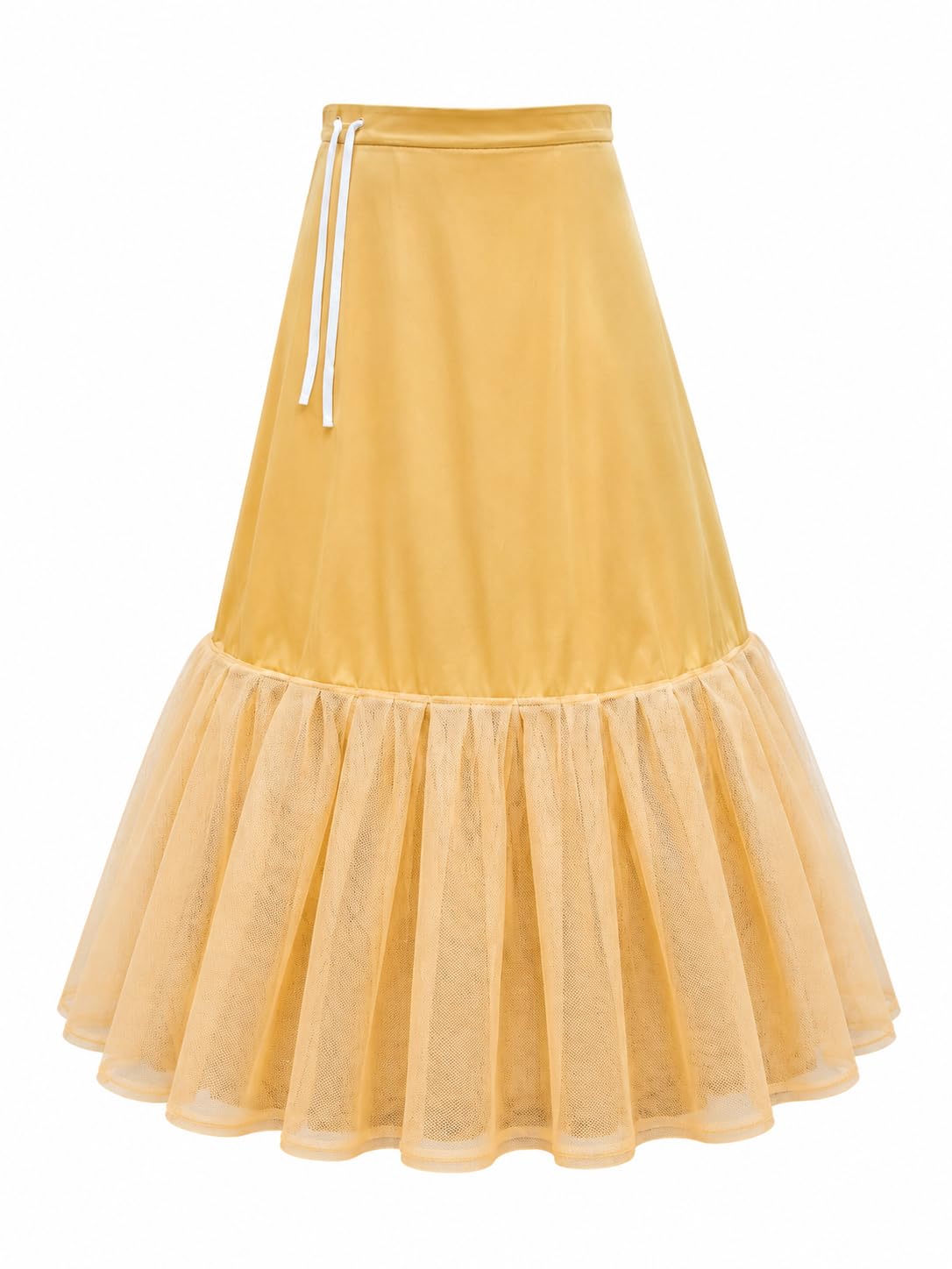 Can Can Skirt for lehanga, Cotton Can Can, Hoopless Underskirt for Lehenga and Gown, Floor Length, Free Size Waist. Inner Skirt for Lehenga Beige-image-33