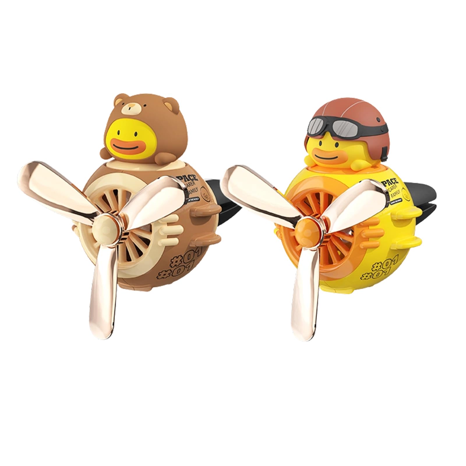 Amazon | Bontand車用 芳香剤 アヒルパイロット プロペラ