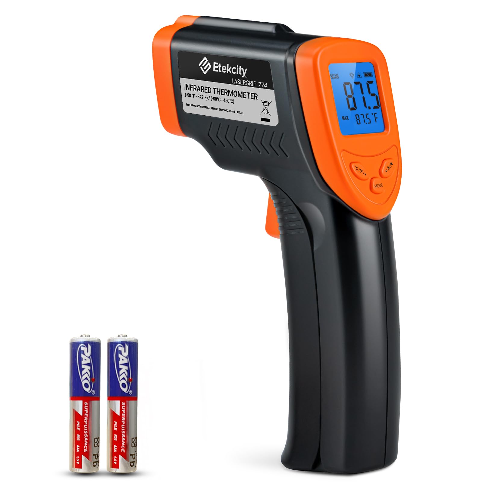 Etekcity Infrared Thermometer Laser Temperature Gun