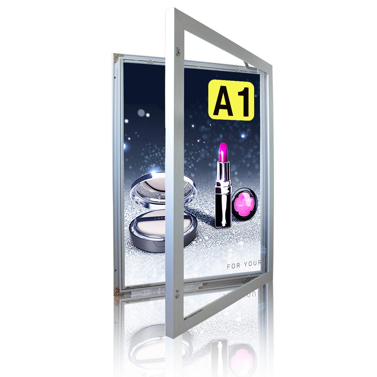 高輝度LED自光式看板 壁設置型 A1型 中古 店舗などに