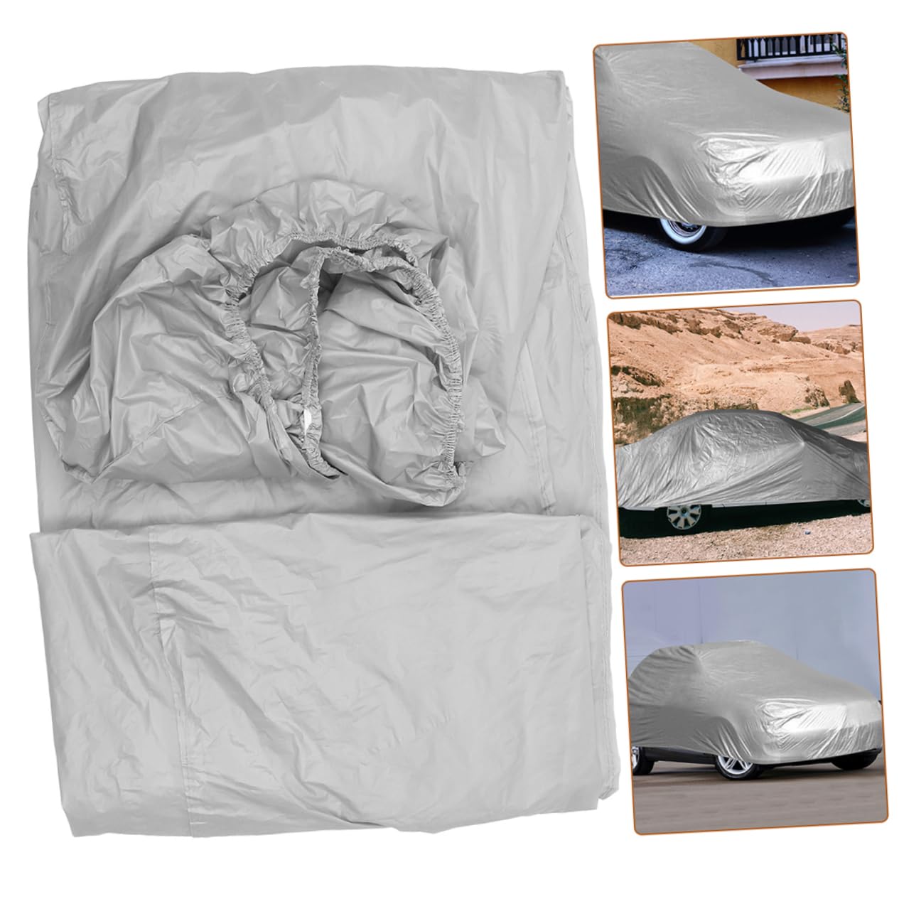 TOPPERFUN XL Car Cover Breathable Uv Protection for Outdoor Indoor Use Prevents Scratches Dust and Environmental Damage — view 7