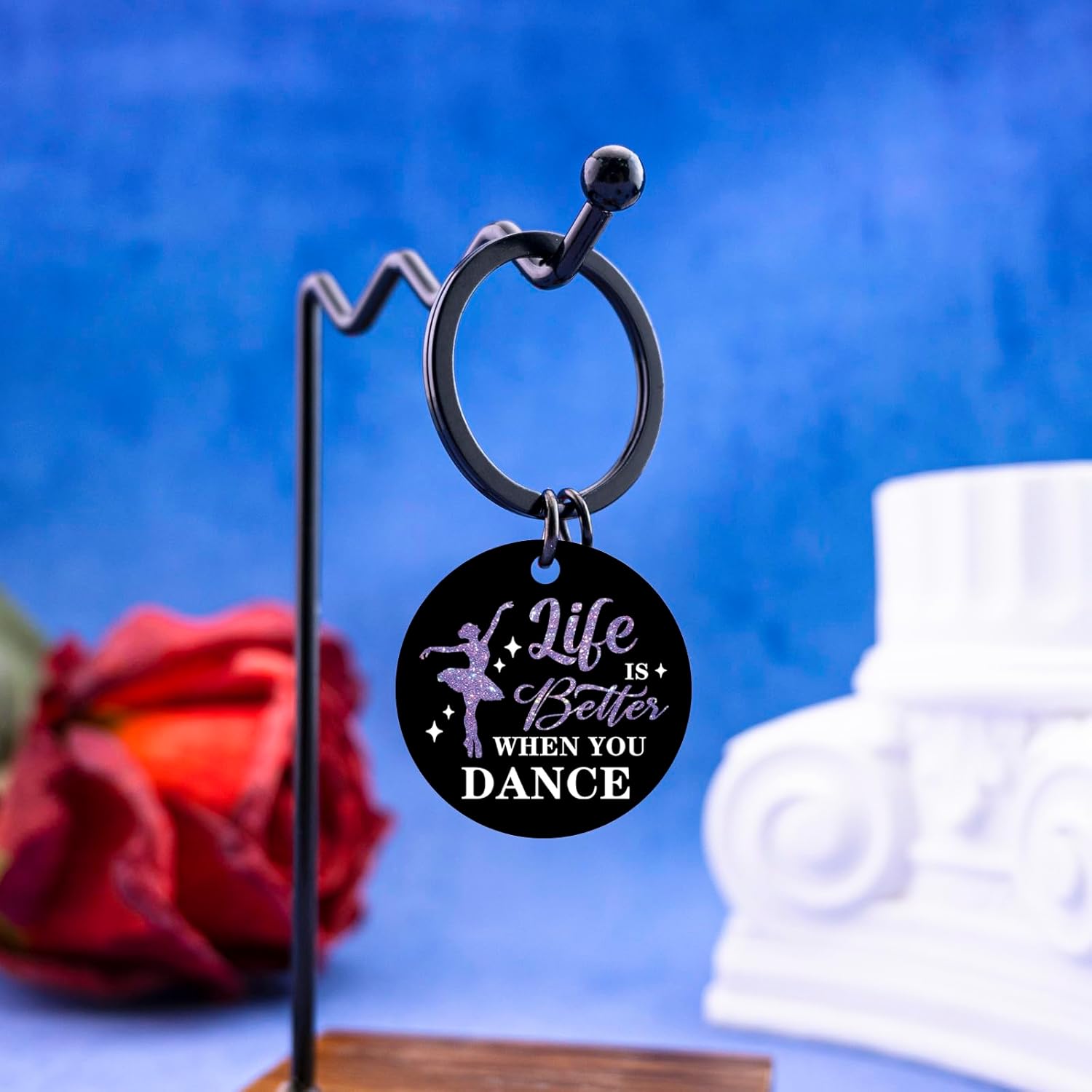 Dance Recital Gifts For Girls Ballerina Gifts For Girl Teens Cute Dance Keychain Dancer Stuff Ballet Accessories Dancers Gift Ideas For Friend Daughter Women Birthday Present - Image 3