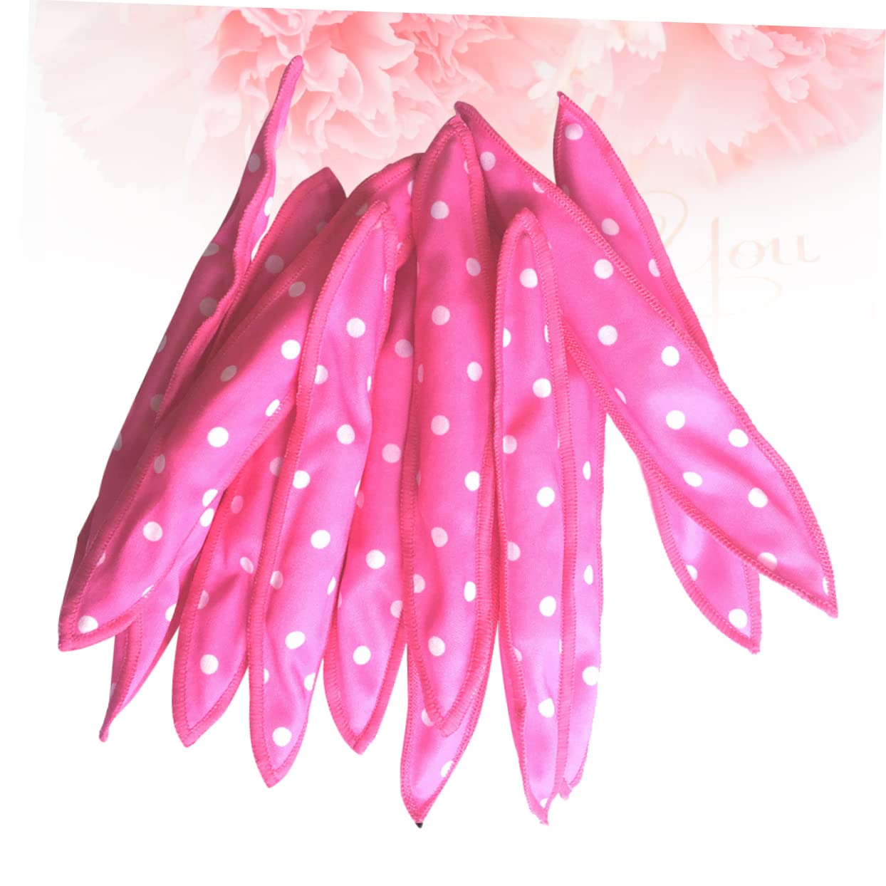 Ipetboom 30Pcs Sleep Curling Tools Curlers for DIY Wavy Curls Soft Rabbit Ear Design for Women and Hair Rollers for Safe Styling