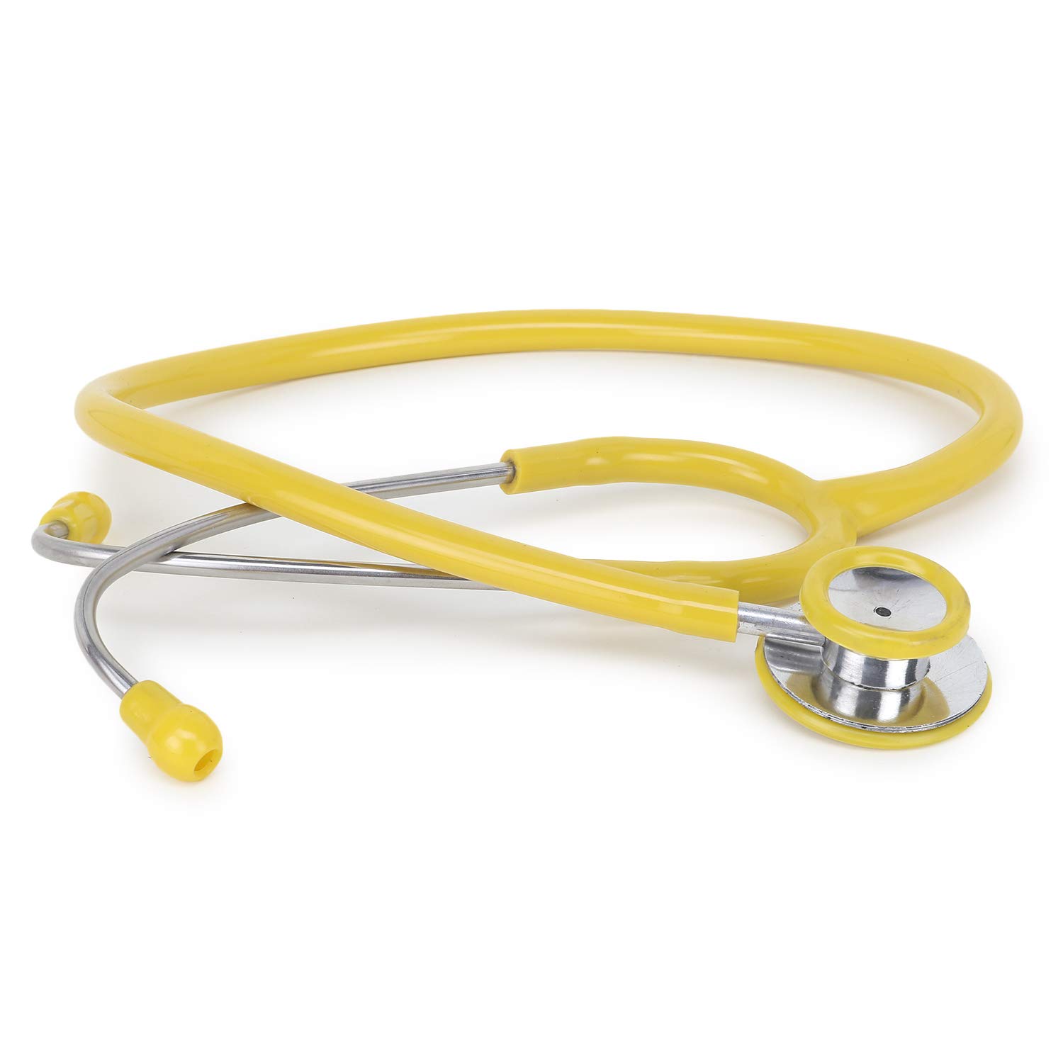 RCSP Super Deluxe Acoustic Stethoscope For Medical Student And Doctors,Staff Nurses light weight Chest Piece with Flexible Latex Free Tube & Soft Sealing Ear Knobs Yellow (B08NZS2B6G) Amazon Price History, Amazon Price Tracker