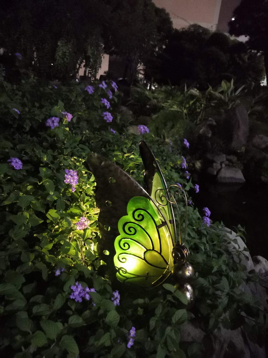 MZX-Techno 2 in 1 Waterproof Solar Butterfly Garden Light