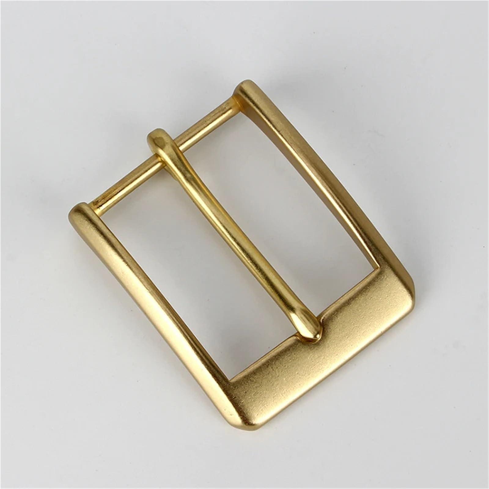 Gürtelschnallen 5 Stück Gürtelschnalle aus massivem Messing, 40 mm, modische Stoffnadel, langlebiges Metallzubehör