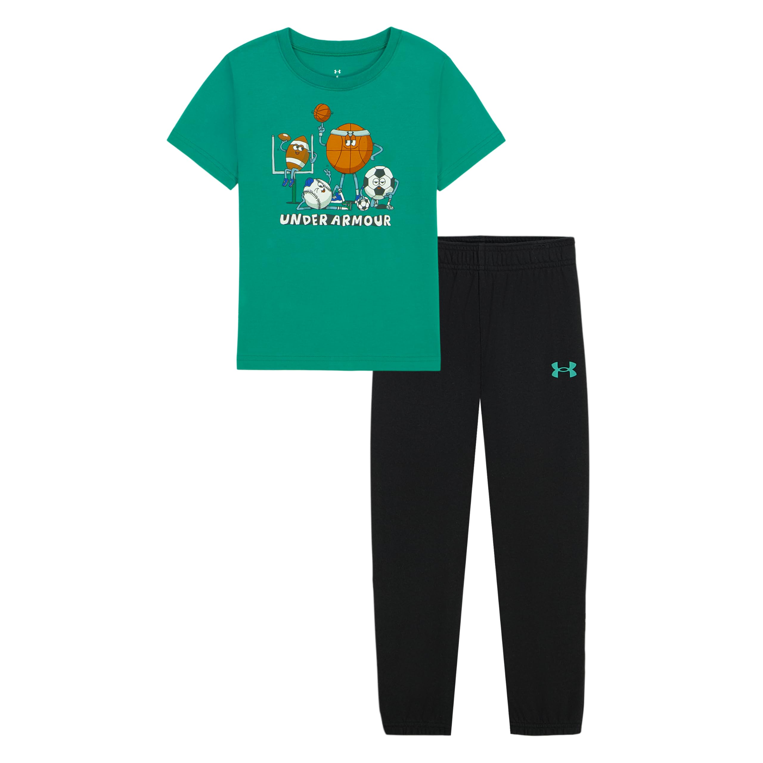 Under Armour Boys' 2-piece Short Sleeve Graphic T-Shirt and Joggers Set