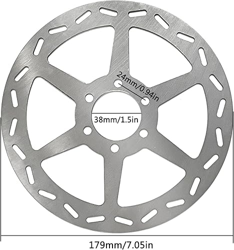 Miniatura 3 de Rotor de disco de freno trasero con pastillas para Motovox MBX10 MBX11 Baja Doodle Bug DB30 Blitz Racer Coleman CT100U CC100X CK100 SK100 Mega Moto