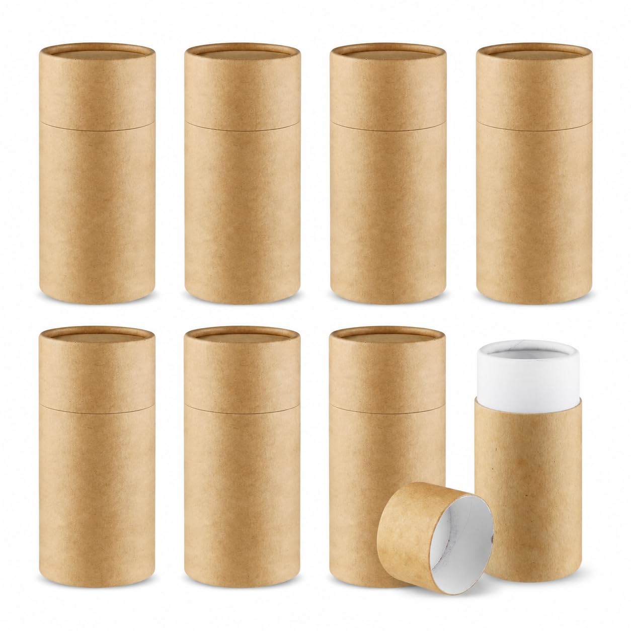 Boîtes d'emballage en papier kraft pour cosmétiques maison et herboristerie
