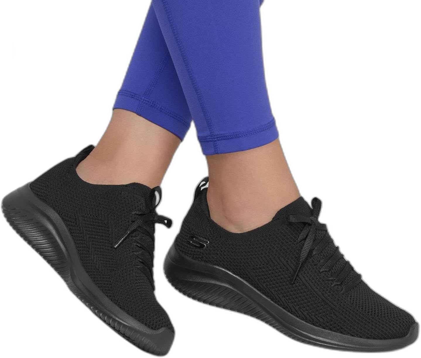 Skechers - Womens Ultra Flex 3.0 - Daily Choice Sneakers, Color Black, Size: 6.5 M US