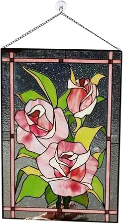 Amazon Co Jp Generic アクリルステンドグラス窓パネルステンドグラス花柄窓パネル8 6インチ手作りホームdecortionパネル Rose ホーム キッチン Amazon Co Jp Generic アクリルステンドグラス窓パネルステンドグラス花柄窓パネル8 6インチ手作りホームdecortionパネル Rose ホーム キッチン