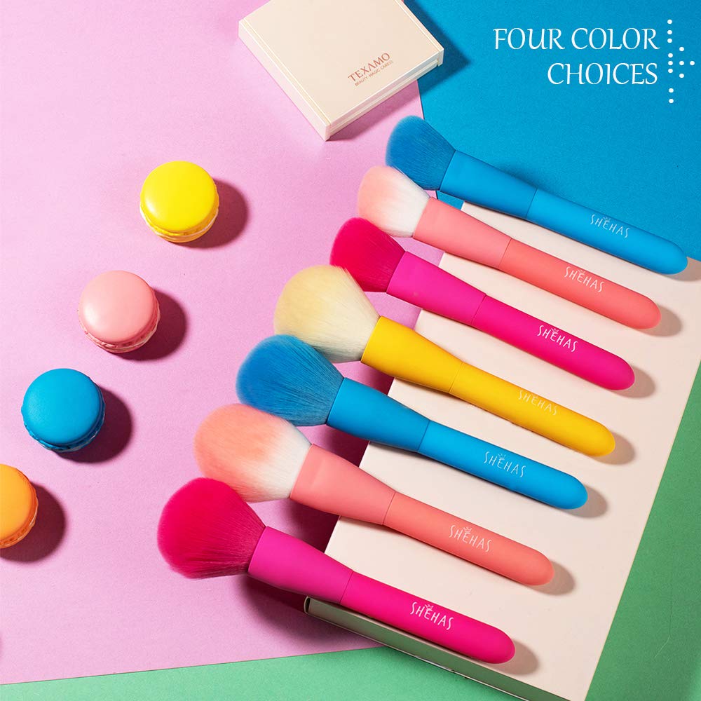 Makeup Brush Set, 15 Piece Quality Makeup Brushes, Premium Synthetic Make Up Brushes for Foundation Powder Blush Highlighter Concealer Makeup Brush Kit for Travel, Hot Pink : Beauty & Personal Care