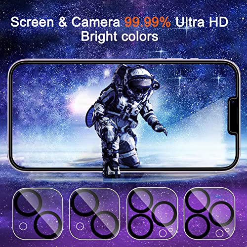 Ferilinso For Iphone 14 Plus Iphone 13 Pro Max Privacy Screen Protector 2 Pack 9H Anti Spy Tempered Glass With 2 Pack Camera Lens Protector Case Friendly Bubble Free Accessories #TOP5