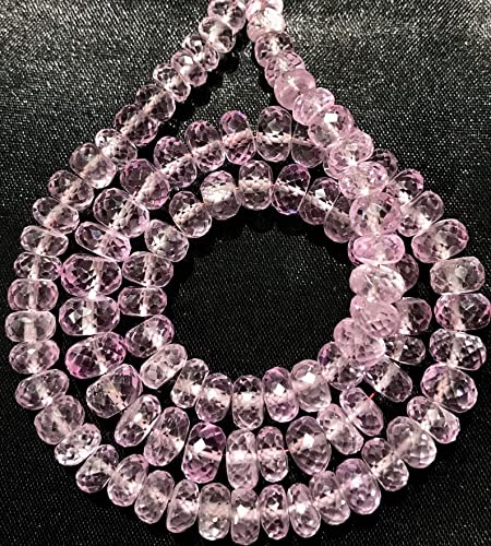 Perles morindon naturel facettes haut de gamme pour création de bijoux