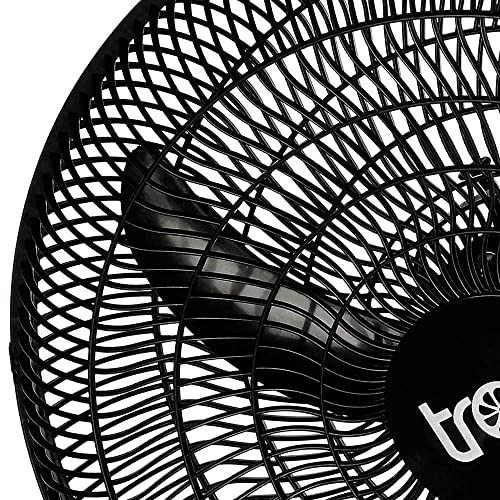Ventilador De Parede Oscilante Tron 60Cm 140W Preto