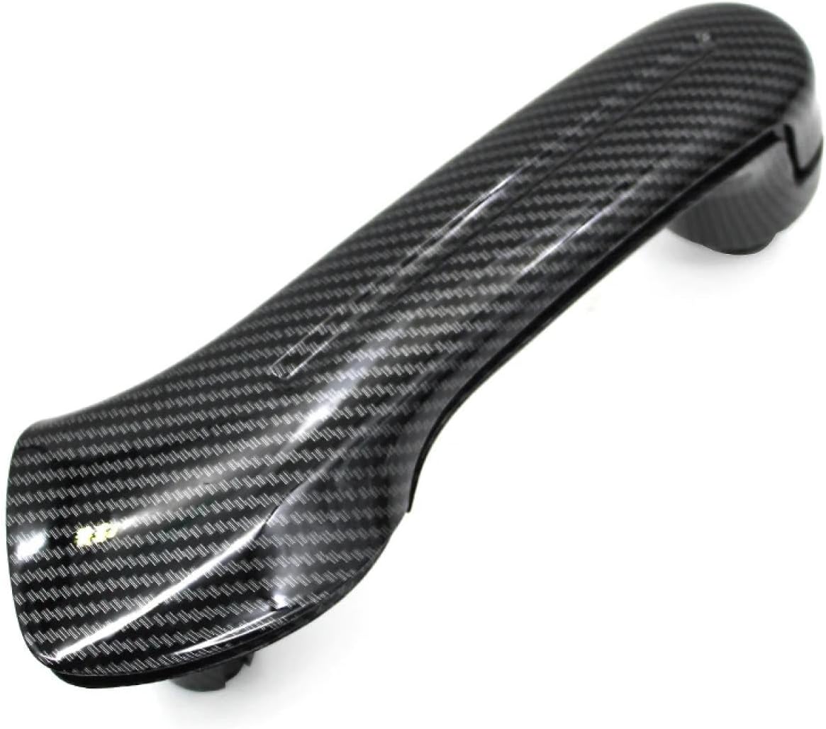 Car Left or Right Door Pull Handle Grab Cover, Interior Grab Handles for VW Bora Golf 4 MK4 1999-2004 (Carbon Fiber-Left)