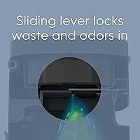 Vista 4 de Pet Genie Cubo Sistema de eliminación de residuos de perros para control de olores en exteriores e interiores Cubo de basura para excrementos