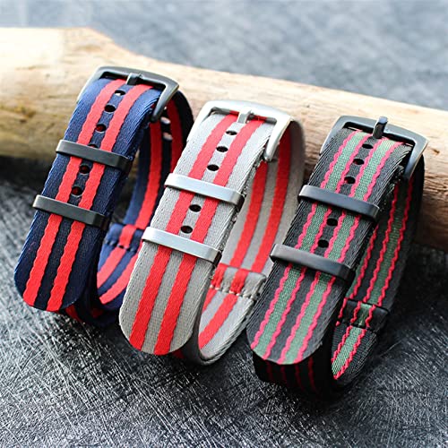 Bracelet OTAN nylon agate 22mm, la solution pour Mido et Rox - 6